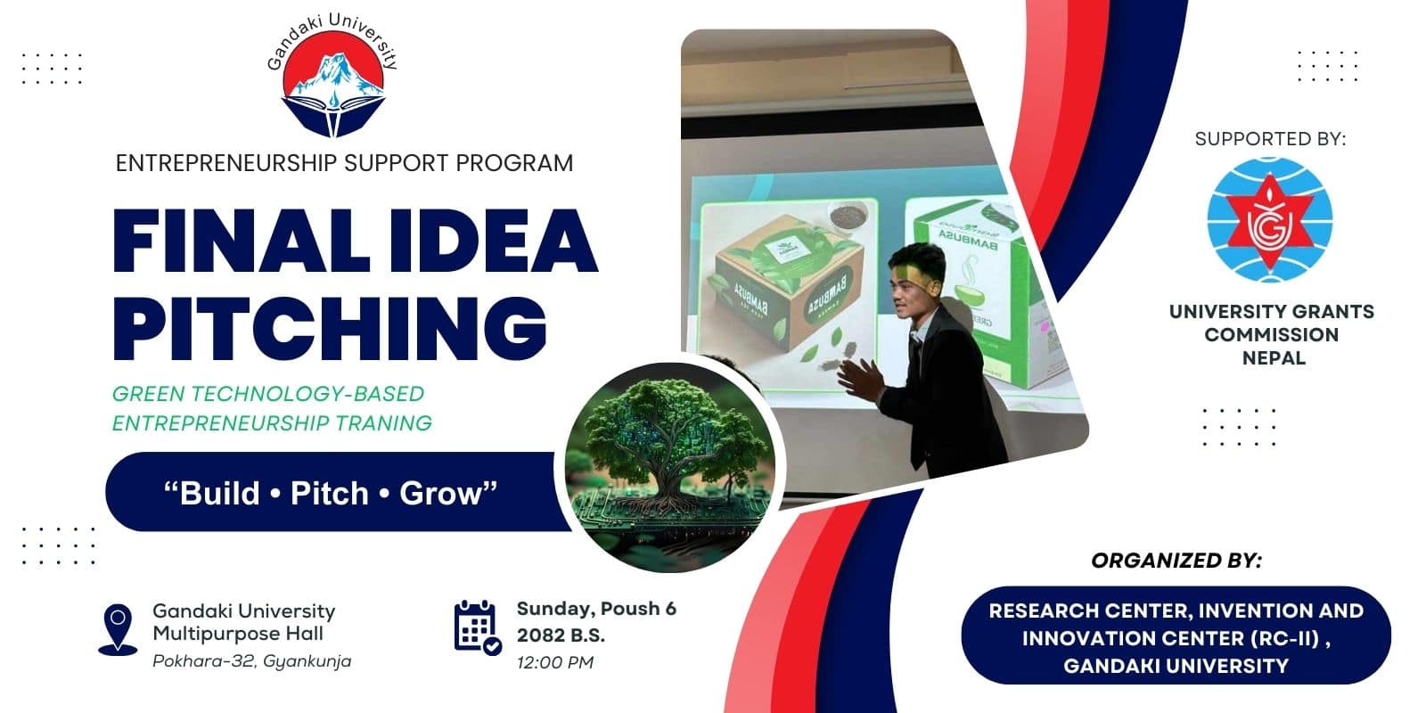 ENTREPRENEURSHIP SUPPORT PROGRAM FINAL IDEA PITCHING